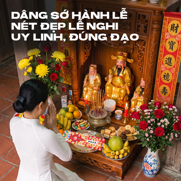 Dâng Sớ Khi Hành Lễ